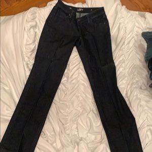 Loft Curvy Straight Jeans